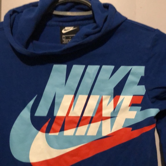 Large boys blue Nike hoodie - Picture 2 of 2